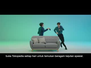 Jimin kena prank jung kook di iklan tokopediaxbts