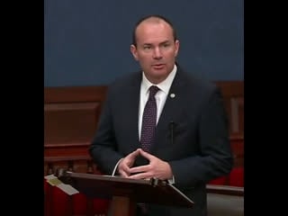 U s senator mike lee (ut) denounced funding for ukraine proxy war and military industrial complex in 4 hour filibuster