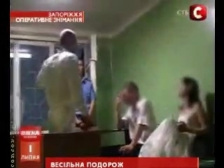 A Drunken Bride Crashed Her Car And Caused A Riot At The Police Station