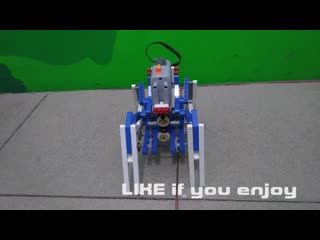 Lego 9686 walker spider with worm gear machine mechanism