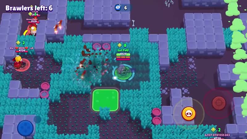 {lalyou} мортис 35 ранг против 9 динамайков! brawl stars