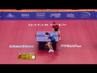 Ma long vs dimitrij ovtcharov qatar open 2016 highlights (1/2)