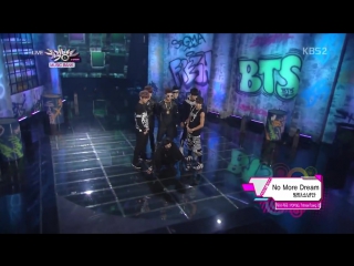 (130614)(hd) bts ⁄ bangtan boys we are bulletproof + no more dream (hot debut stage)