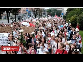 Зарубе белоруси жные сми о протестах в further protests in belarus keep up pressure on lukashenko bbc news