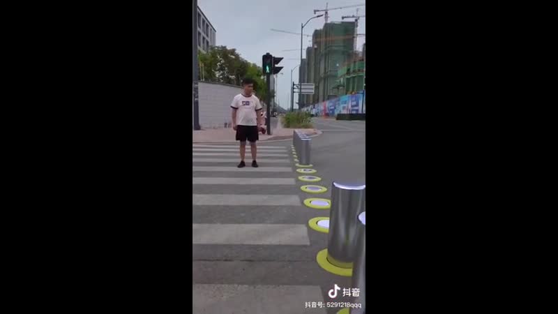 Гуки разработали весьма интересный прототип безопасных пешеходных переходов пока только компьютерная графика