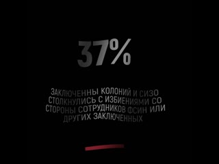 37% зэков