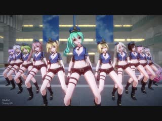 【mmd】baam(momoland) tda velvet police