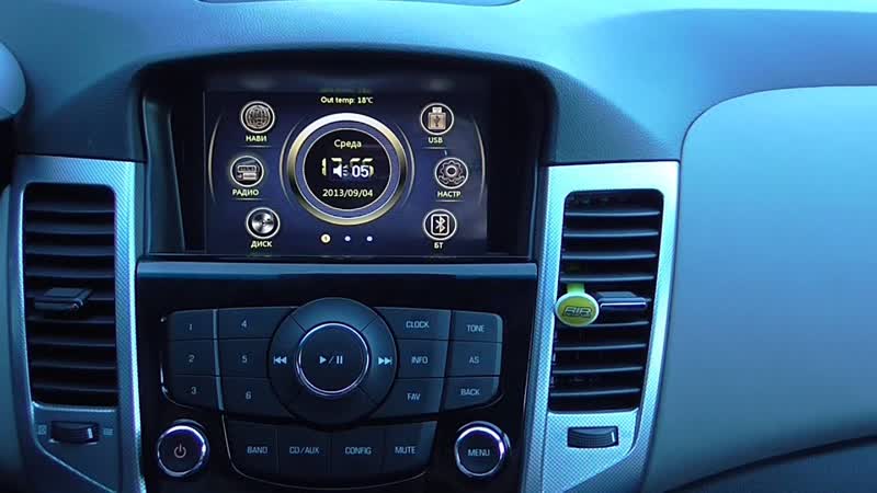 Штатное головное устройство chevrolet cruze 2008 2012 redpower 12045