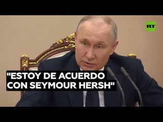 Putin "los servicios especiales de ee uu están detrás del sabotaje al nord stream"