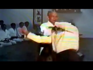 Kishomaru ueshiba doshu na academia central são paulo 1990