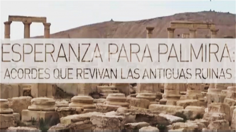 Esperanza para palmira acordes que reavivan las antiguas ruinas