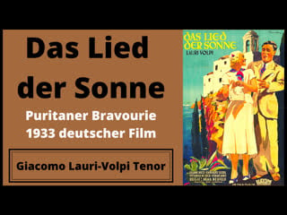 Das lied der sonne (max neufeld) mit tenor giacomo lauri volpi