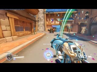 Roadhog can also use teleporter to cancel hook to throw enemies (without whole hog)