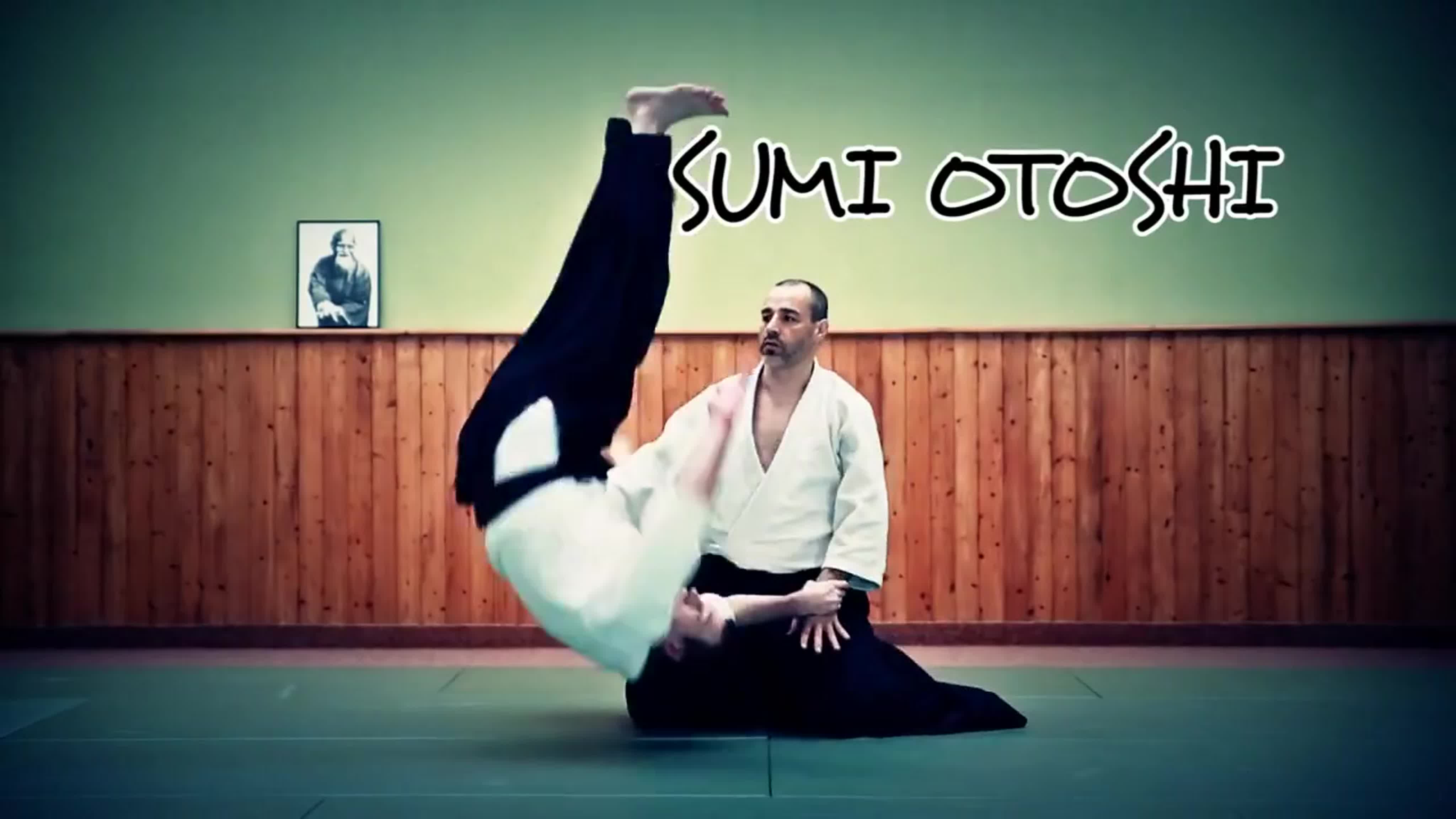 Все броски айкидо за минуту, лючая суши наге!