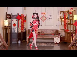 【欣小萌】寄明月❀ツインテール 雙馬尾旗袍娘狂三cos dance