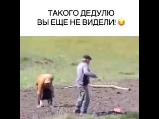 Такого дедулю вы ещё не видели