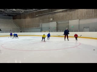 Тренироа по хоккею