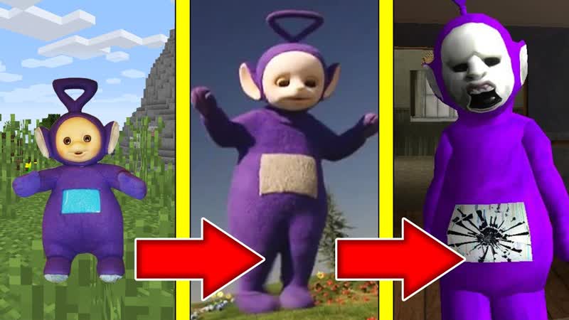 Как менялся слендипузик и его жизненный цикл в майнкрафт ! slendytubbies в minecraft