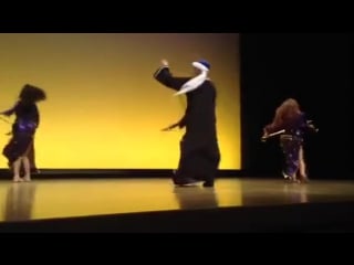 Saidi dance salam by ahmed refaat and japanese dancers, to