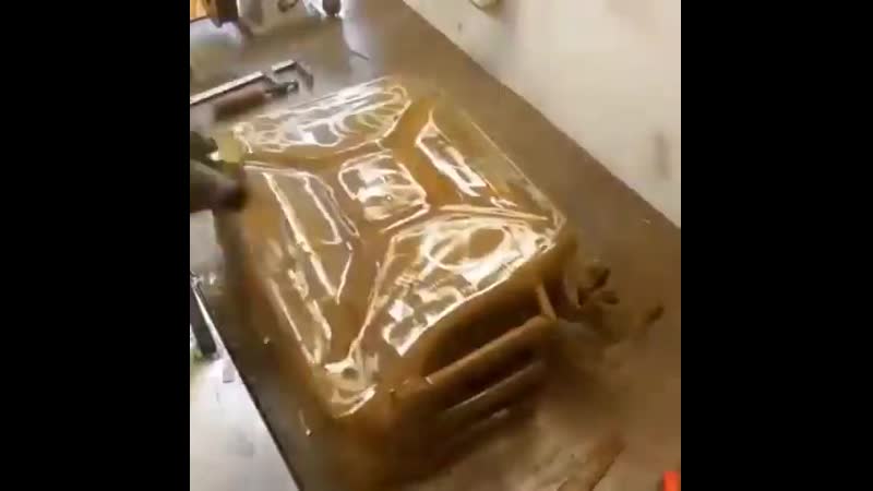 Преврати свою канистру в шикарный переносной мангал