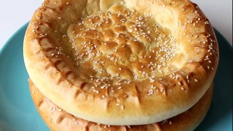 Узбекские лепешки в духое просто и усно! тандырные лепешки на молоке