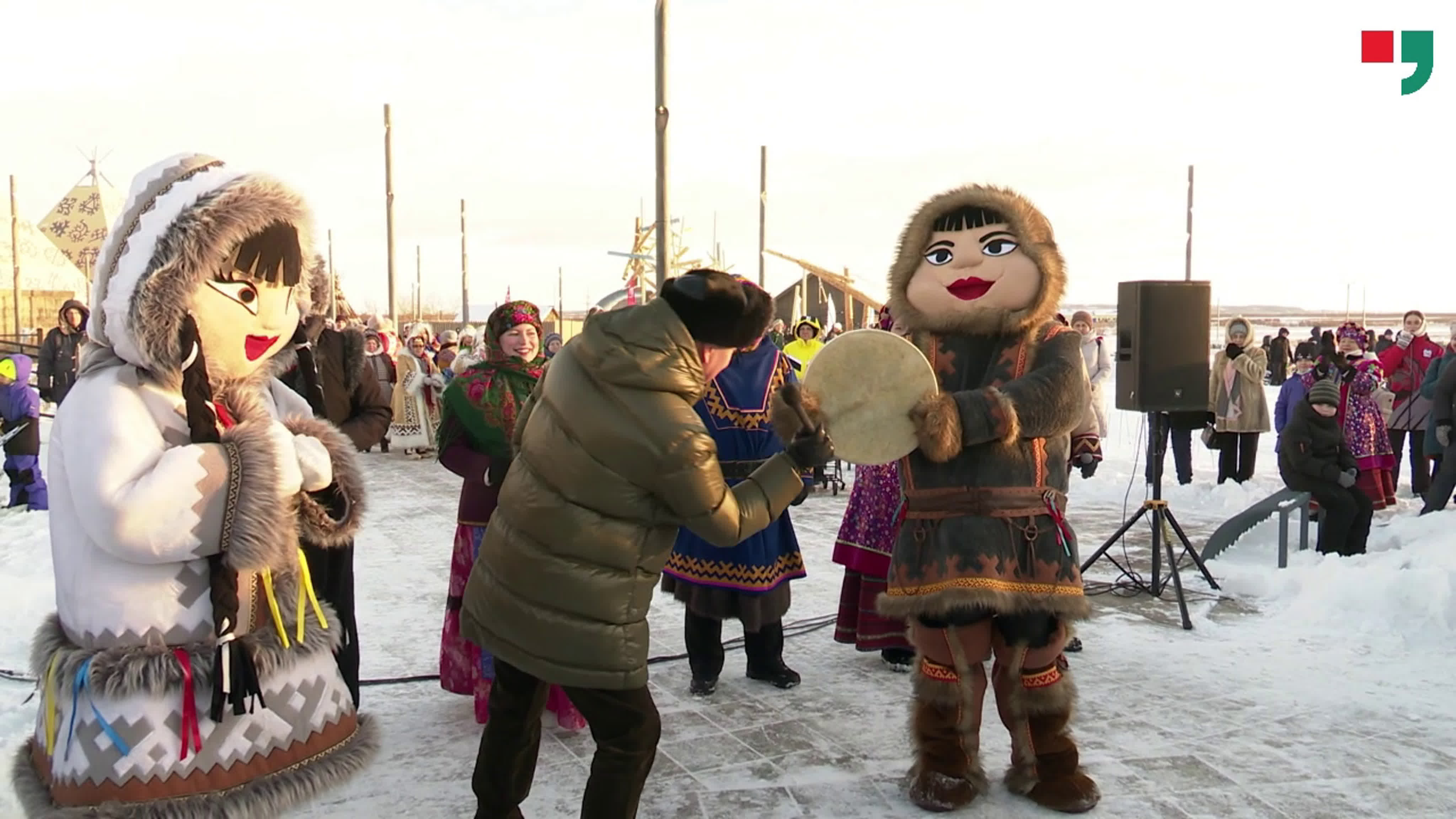 В коми деревне открылся этно парк watch online