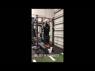 Antonio brown geno smith have bench press day at abs gym