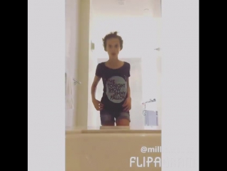 Millie bobby brown dansing