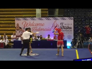 13th world wushu championships, sanda men 80kg,
