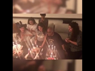 The kapoor girls get together to celebrate #janhvikapoor's birthday! @sonamakapoor #anshulakapoor