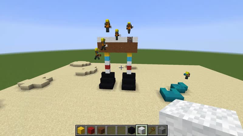 [фывфыв] я позвал строителей чтобы они помогли мне победить на соревновании в майнкрафт!