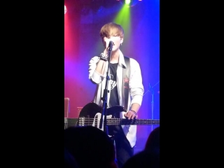 [fancam] 160131 rolling hall 21st anniversary day6 bruno mars grenade cover young k part