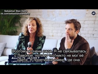 Allison janney and sebastian stan on getting the seal of approval from their real life i tonya counterparts [rus sub]