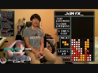 Nes tetris first ever level 33