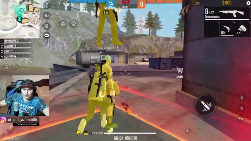 [azamm] сайтама новый персонаж free fire уничтожитель стенок имба