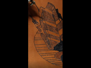 Ручная пирография black tur