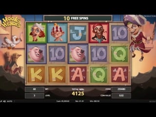 Hooks heroes™ netent