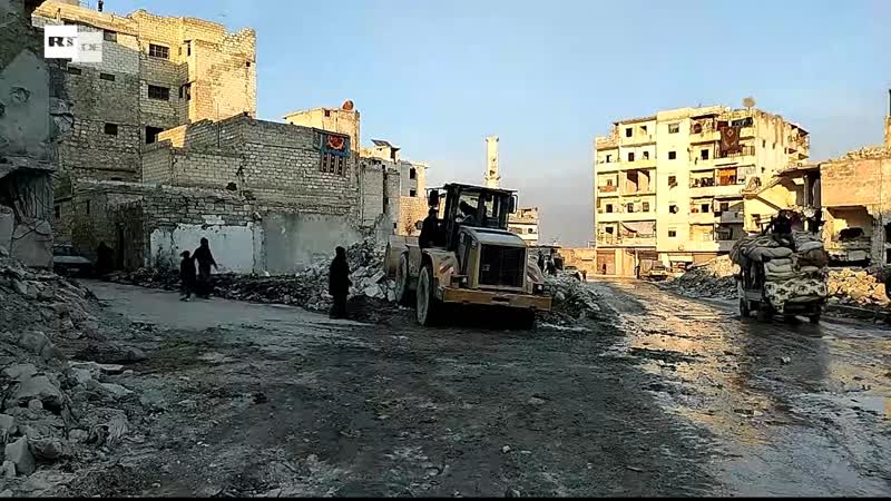 Live aus syrien aufräumarbeiten in aleppo nach erdbeben halten weiter an