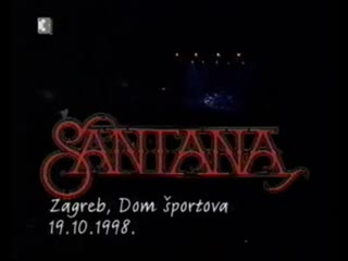 Santana 1998 10 19 zagreb croatia dom sportova