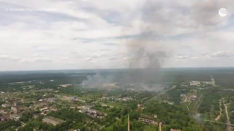 Видео второго взрыва на заводе кристалл в дзержинске