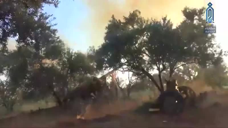 Боевики хтш ведут огонь из 130 мм орудий по позициям саа