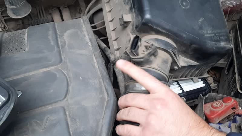 Замена воздушного фильтра