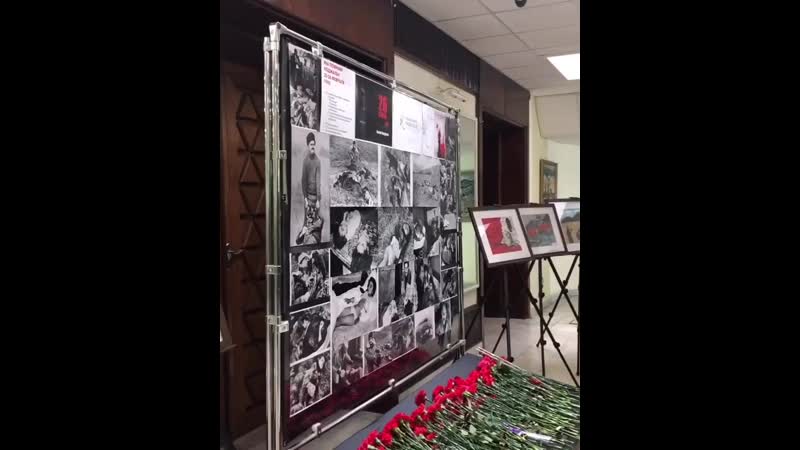 Азербайджанцы москвы почтили память жертв геноцида в ходжалы