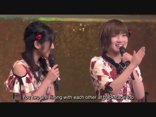 Seijin shiki concert mc (okada nana, murayama yuiri, takahashi juri, mukaichi mion) talked about yuunaa’s oshimeshi