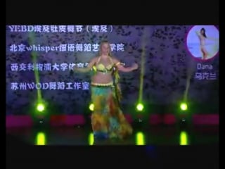 Anett kecskeméti 'kahena' china 2015 yalla egyptian bellydance festival