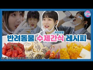 Mom cafe (맘 편한 카페) [유튜브 단독] 정보원 이유리의 반려동물 수제간식 만들기 도전! (미방분 full)