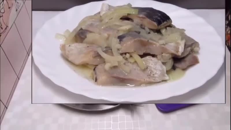 Маринуем селедочку с лучком