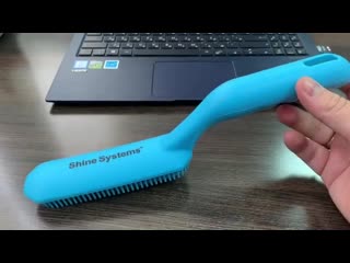 Новинка от компании shine systems 🎉🎉🎉 silicone brush силиконовая щетка от шерсти и волос 👍 всего 590₽ за лучшее качество и нев