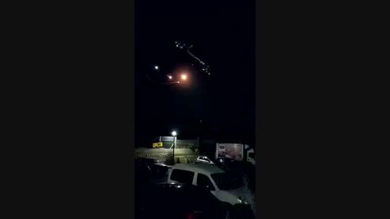 З гази обстріляли ізраїль так працює залізний купол ніяких відмазок щодо кривизни землі і так! кому то зараз буде дуже боляч