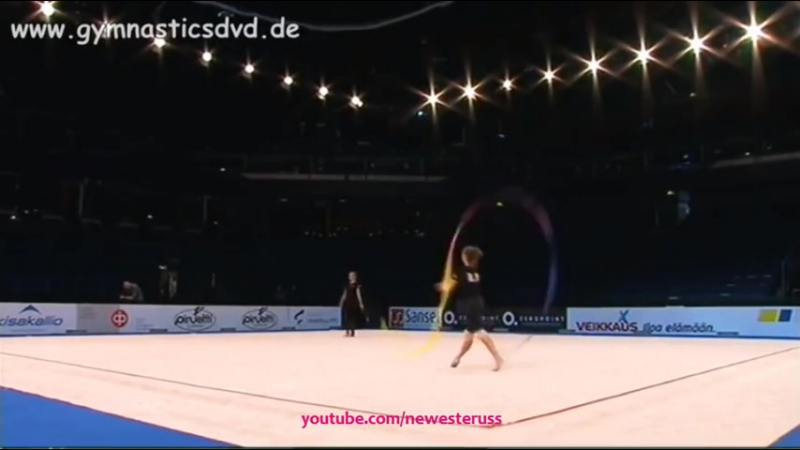 Katsiaryna halkina ribbon training wc espoo 2016